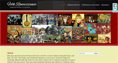 Desktop Screenshot of folkrenaissance.com